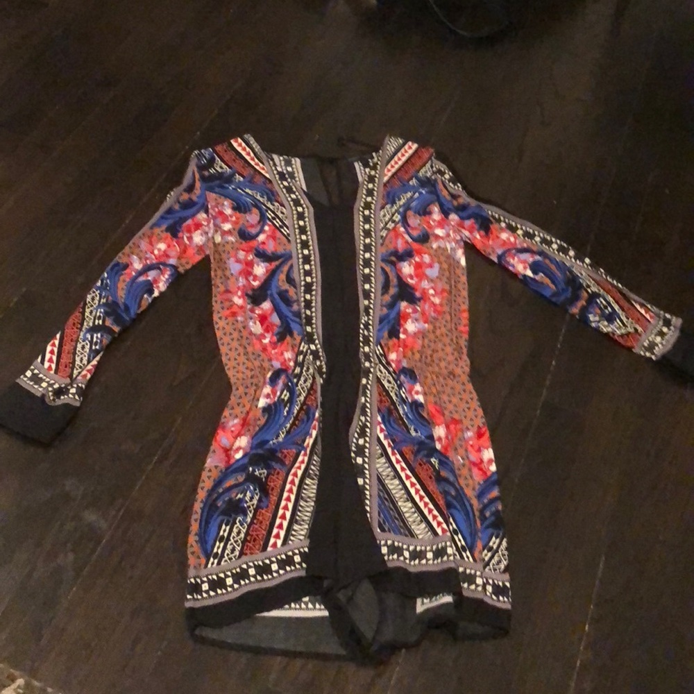 Colorful long sleeve romper!